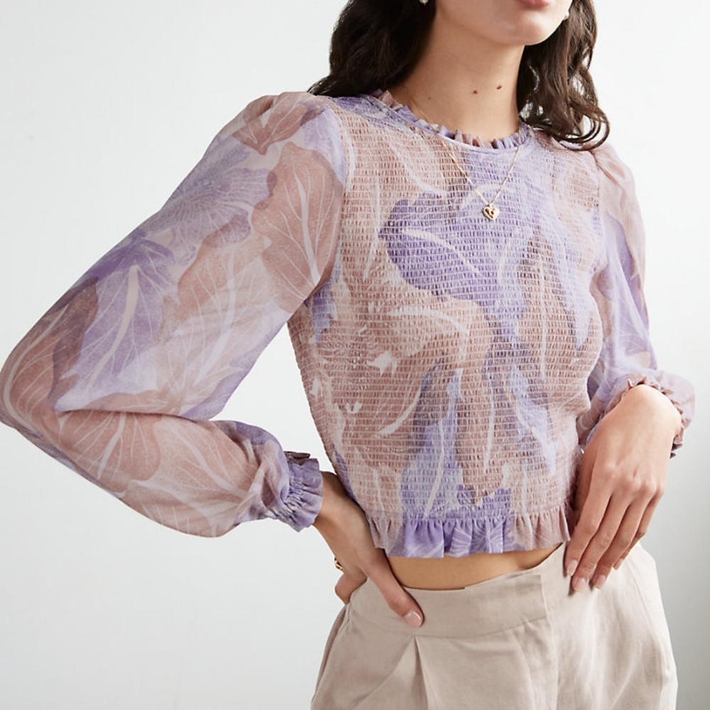 BNWT Aritzia Wilfred Tempest Blouse, M